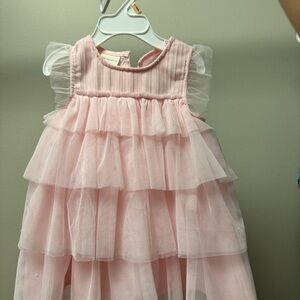 First Impressions Light Pink Tulle Dress